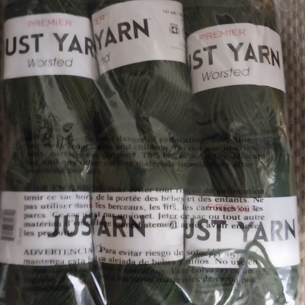 New Premier Yarn "Pine Green"